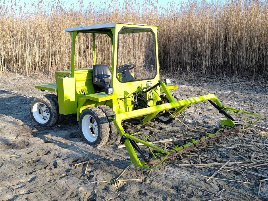 Kosiarka Listwowa + zgrabiarka  górska do skarp  samojezdna ZTS 4x4