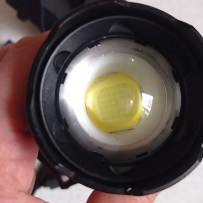 Мега потужний налобний ліхтар 8078-P360, 3 Акума, zoom, power bank