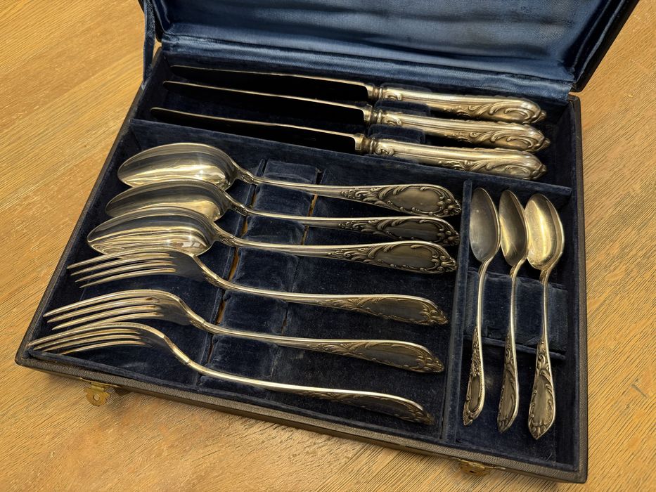 Zestaw sztućców dla 3 osób ZSRR