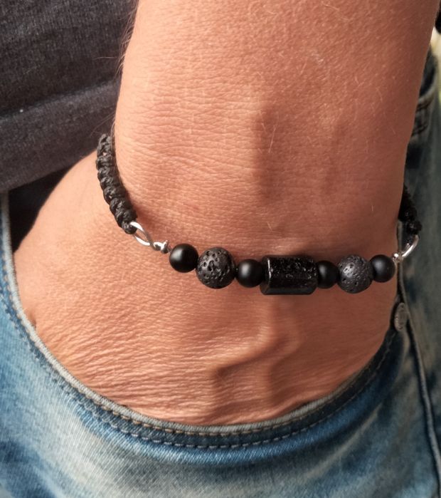 Męska bransoleta na ochronę