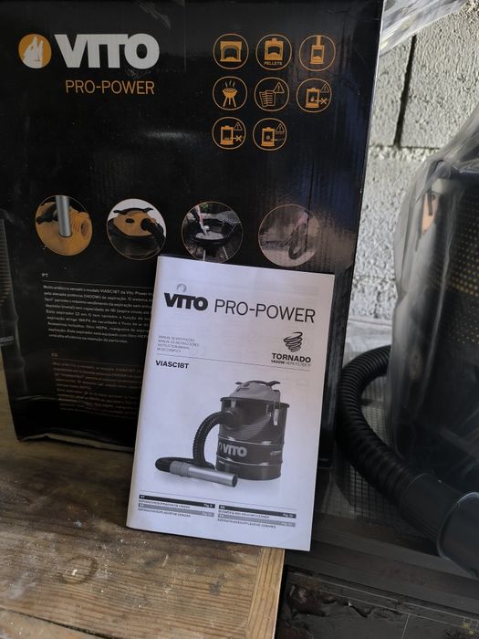 Aspirador de cinzas Vito 1400w