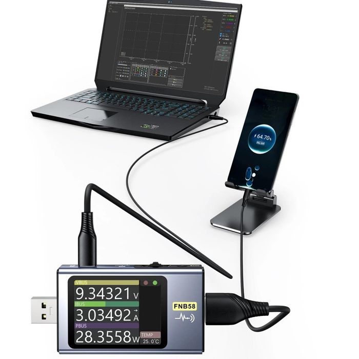 Fnirsi usb tester fnb58 Bluetooth