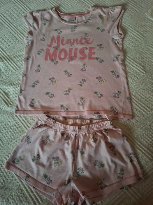 Disney Summer Children's Pajamas C&A Size 122/128 (7/8 Years)