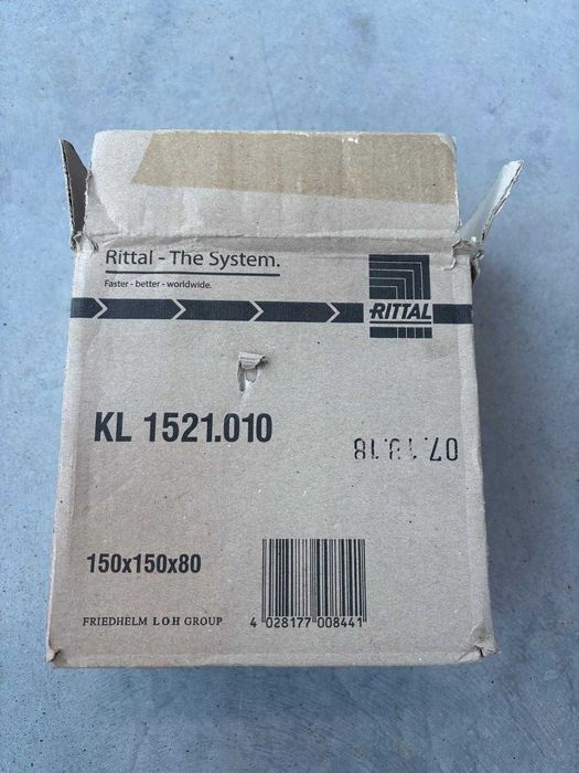 Caixas de Bornes Rittal KL 1521.010 – Aço Inoxidável (150x150x80 mm)