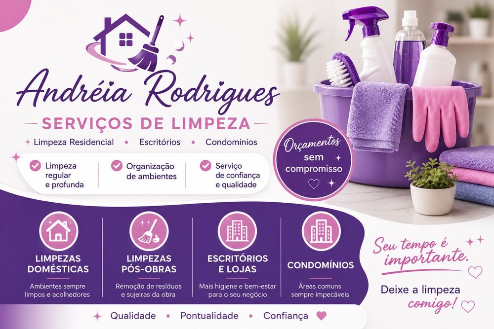 Faco limpezas pontuais
