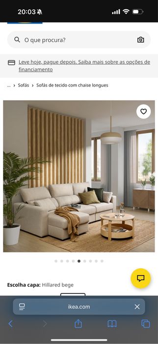 Sofá Eskilstuna IKEA