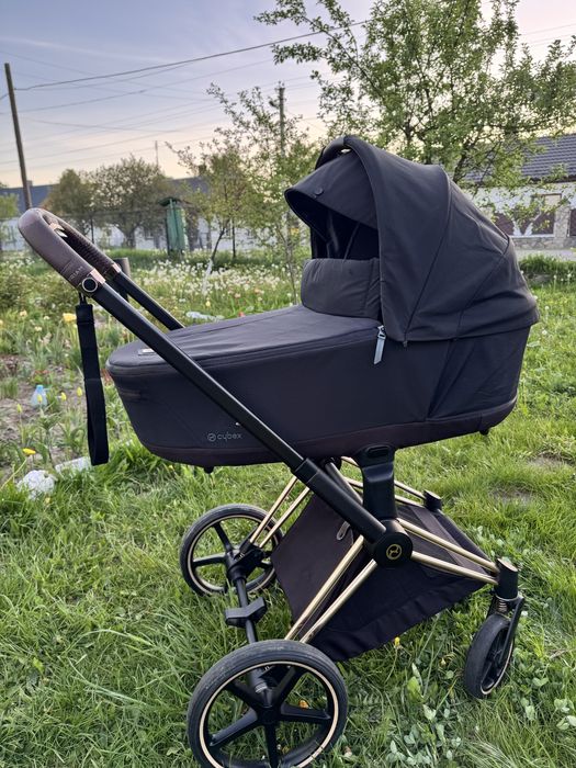 Коляска Cybex Priam 4.0 2в1 2025 року шасі Rose Gold
