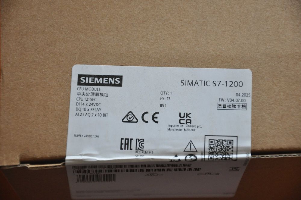 Sterownik Plc Siemens