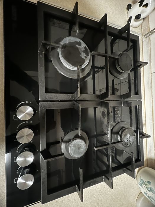 Склянна Газова варочна поверхня liberty