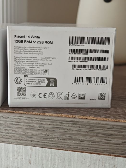 Xiaomi 14 5G 12 GB / 512 GB