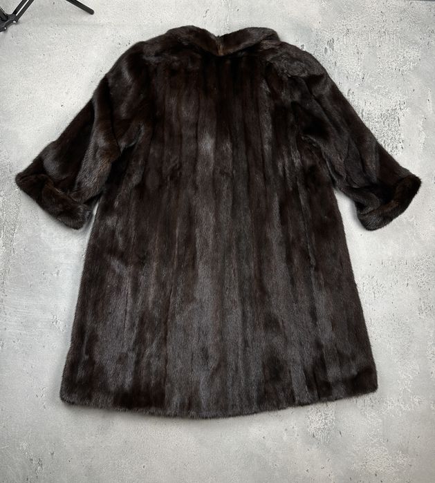 Rare Vintage SAGA Mink Royal Brown Full-Length Fur Lux Coat