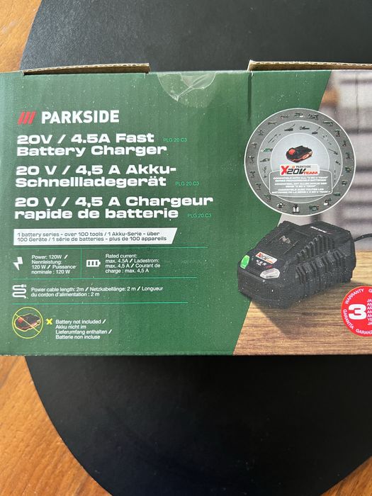 Parkside ładowarka 20V/4,5A