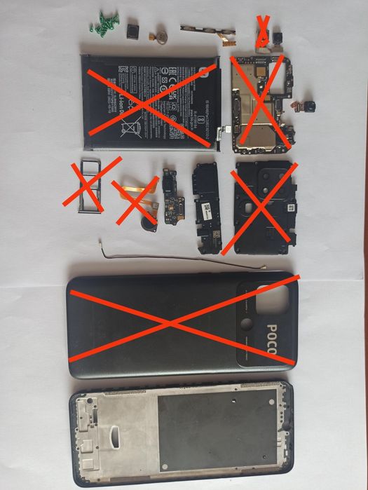 Poco C 40 запчастини