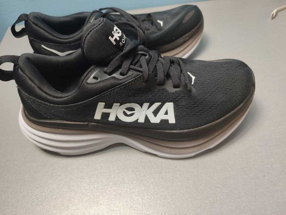Кросівки Hoka One One Bondi 8 (Black/White) — Оригінал! 37 р та 38
