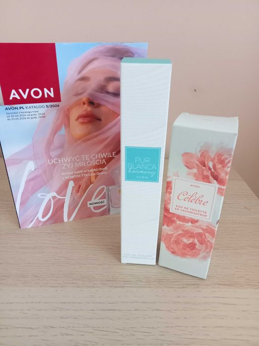 Woda Pur Blanca i Celebrę Avon