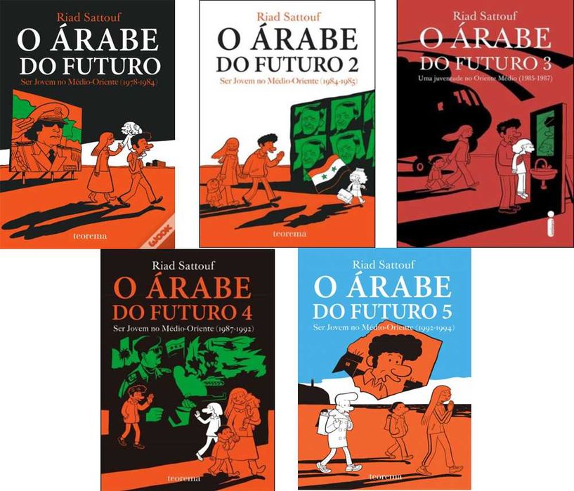 O Árabe do Futuro (coleção 5 livros)