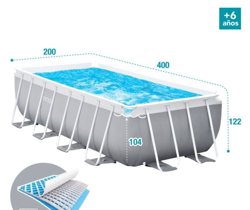 Piscina desmontável