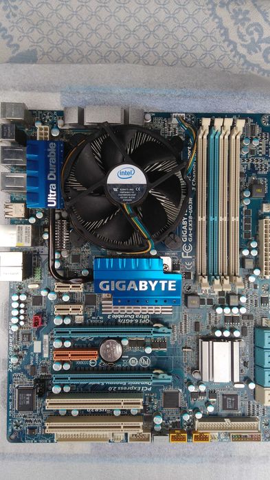 GIGABYTE GA-EX58-UD3R, материнская плата, 1366, i7 920, комплект: 1 500 ...