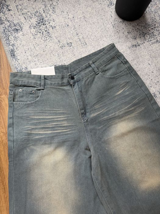 Baggy opium shorts Широкі джинсові шорти washed jaded sk8 реп