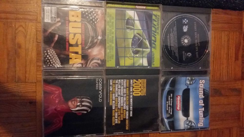 CD"s antigos de trance,house,techno e alguns rock originais