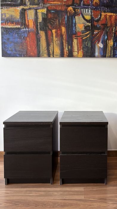 IKEA MALM – 2 Mesas de Cabeceira