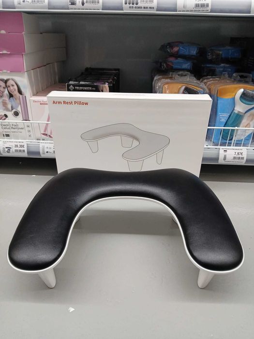 Suporte de Manicure Novos e Profissionais (Cor Preto, Rosa e Branco)