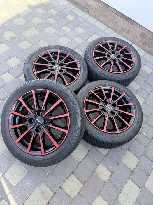Диски R15 Borbert 4x100 Honda / Renault / Toyota / KIA шини 185/55R15 літо (комплект)