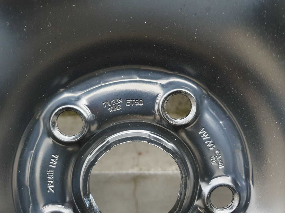 4x Oryginalne koła 18-stki VW ID3 215/55/18 Bridgestone 5,8mm 2021r.