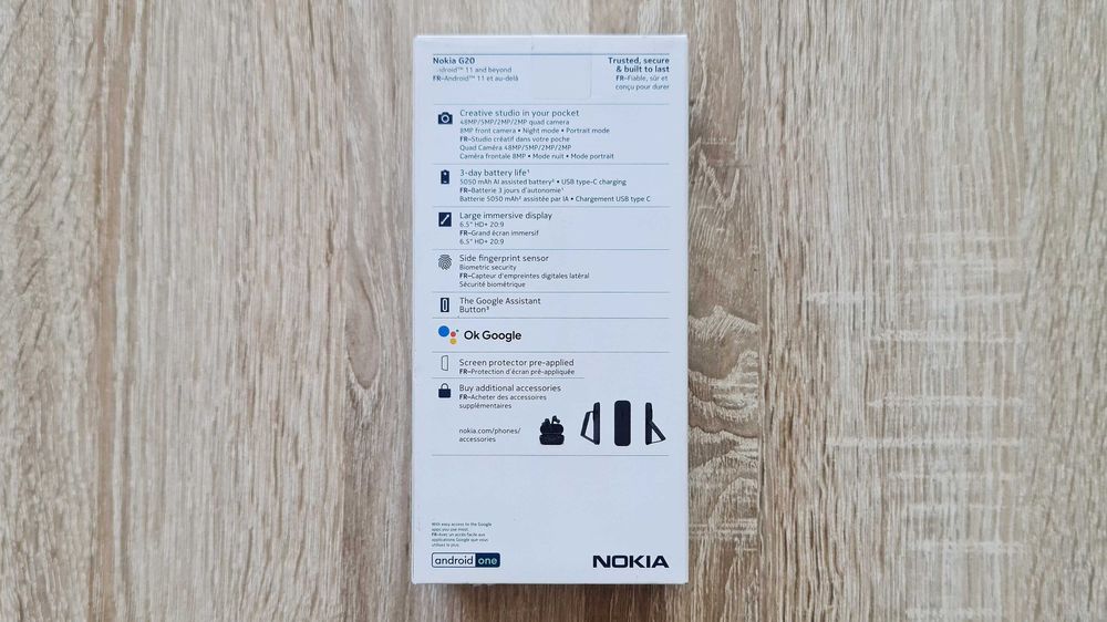 Smartfon telefon komórkowy Nokia G20 niebieski 4GB 64 GB 4G (LTE) 6,5"