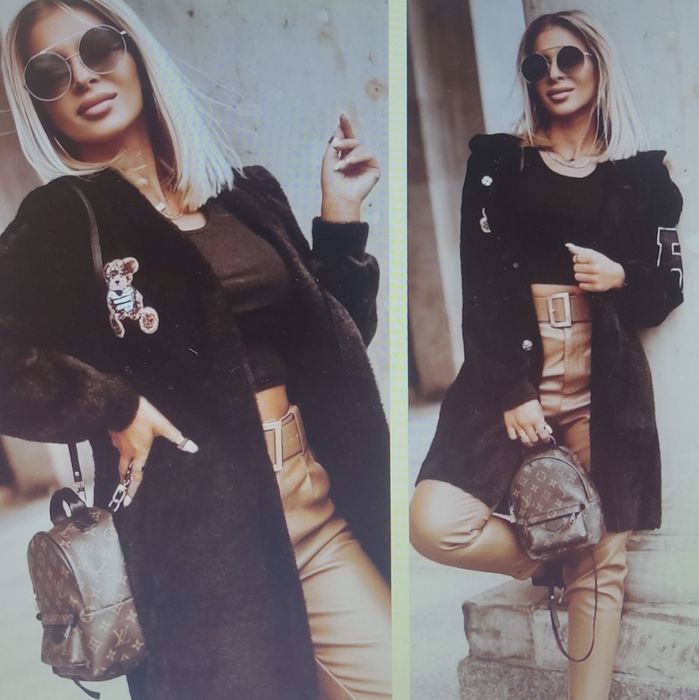 Płaszcze Miś alpaka