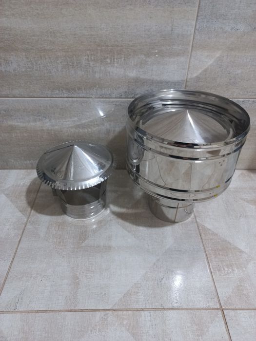 Волпер Грибок дымохода Нержавейка заводская 120 Новый  Дом  Мангал