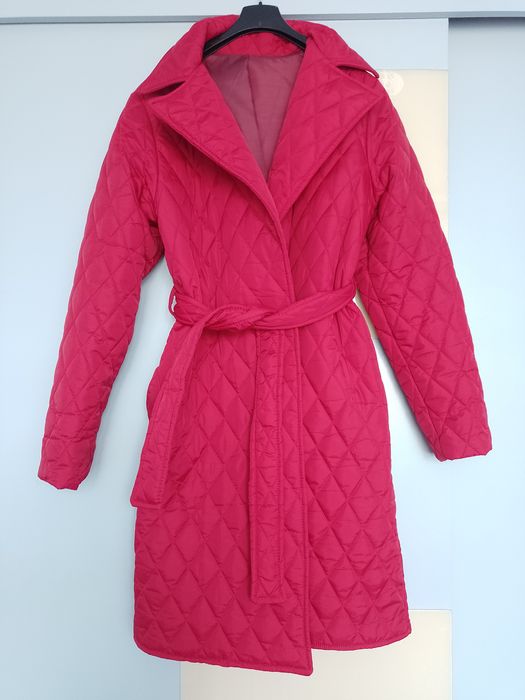 Wiosenny płaszcz pikowany s/m