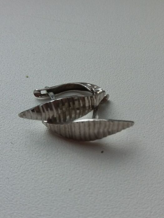 Сережки серебряные
