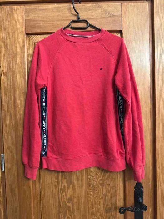 Tommy Hilfiger Czerwona bluza
