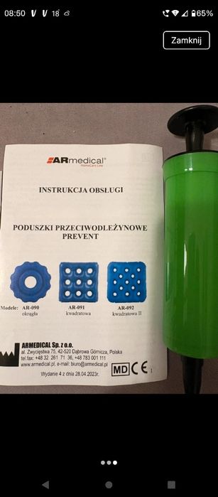 Poduszka przeciwodleżynowa
