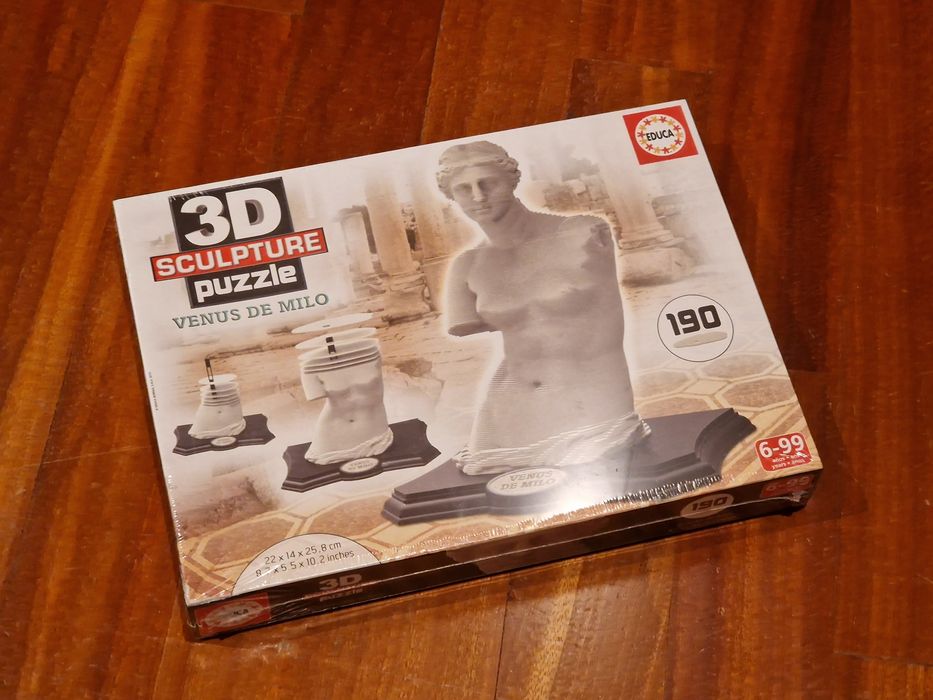 Puzzle Escultura 3d Venus de Milo (NOVO)