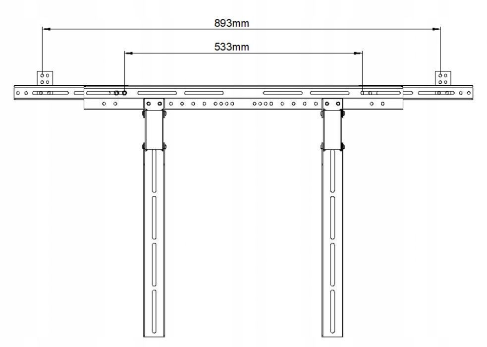 Adaptery do uchwytu ART G-03 na głośnik typu SOUNDBAR
