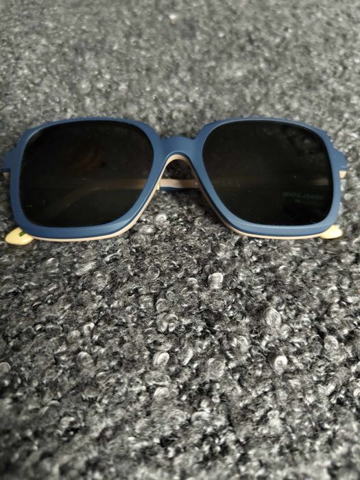 SOLANO  90175 E - okulary korekcyjne z nakładkami