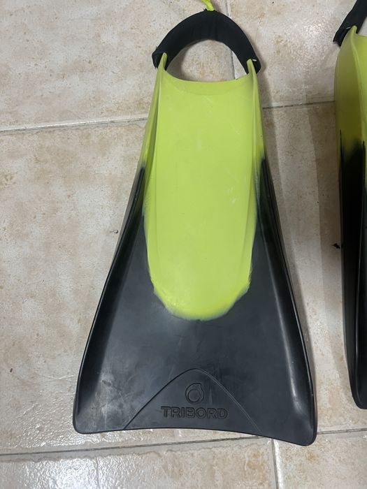 Pes de pato de bodyboard
