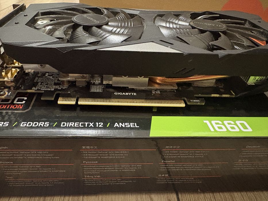 Gigabyte GeForce GTX 1660 OC 6G