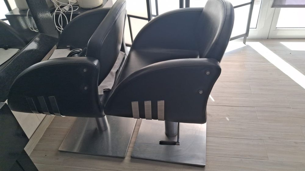 Cadeira Cabeleireiro de corte e pentear