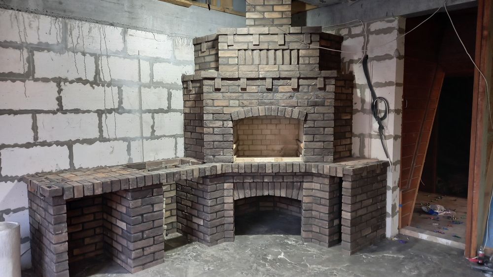 Постройка барбекю, мангалов,печей.Комплексов