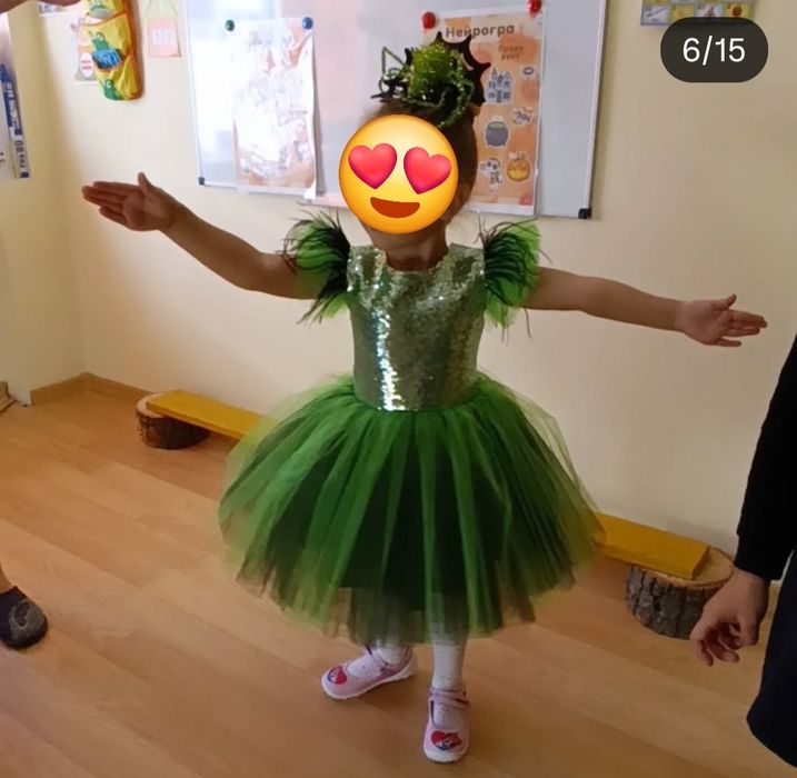 Карнавальное новогоднее праздничное платье