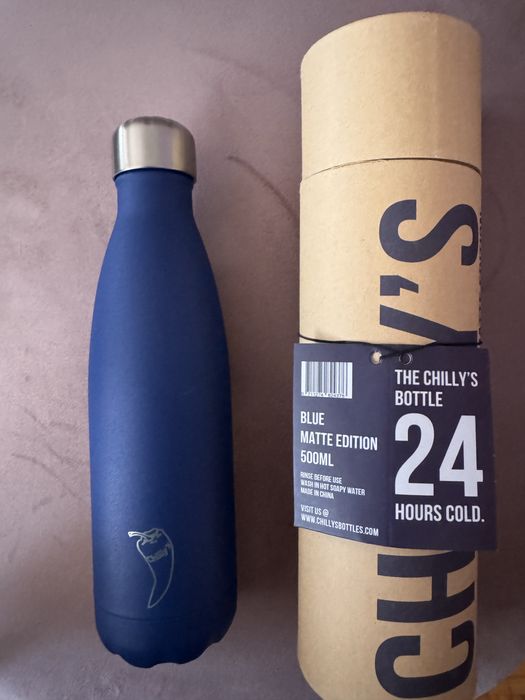 Garrafa Chillys 500 ml azul mate nestle