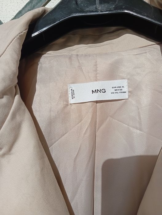 Gabardine de Homem Bege – Mango xl