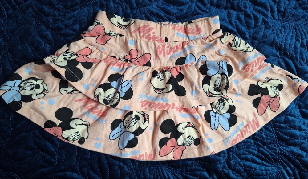 Disney Minnie dwie spódniczki 104/110