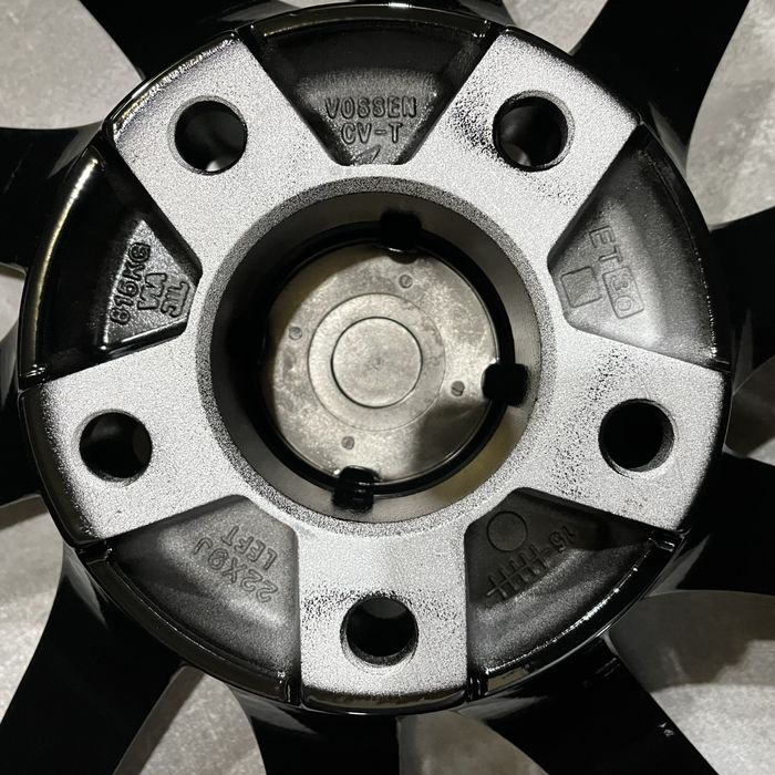 R22 Vossen CVT 5x120 Tesla Model X Диски Титани Оригінал