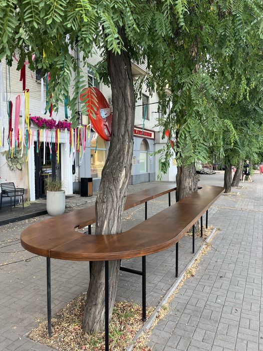 Підвіконня та вуличні меблі для МАФів та кафе, подоконник для МАФА
