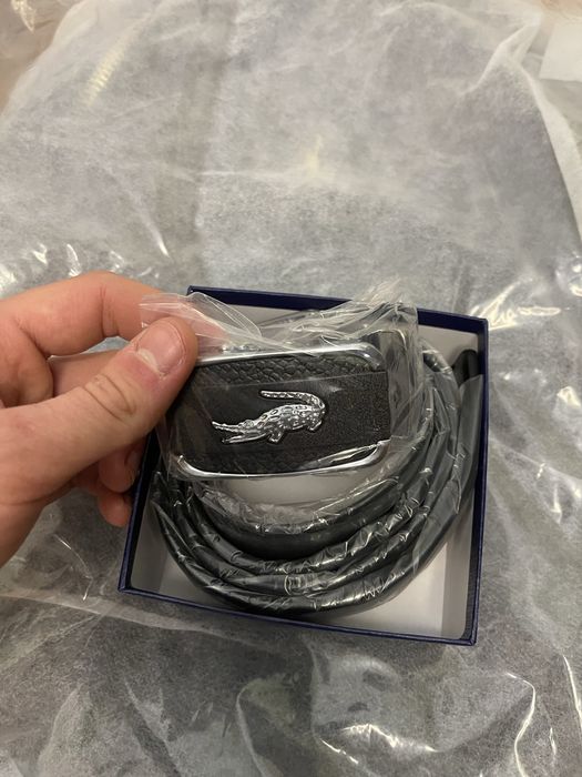 Купити ремінь LACOSTE, оригінал, ремень лакоста, придбати ремінь 120 с