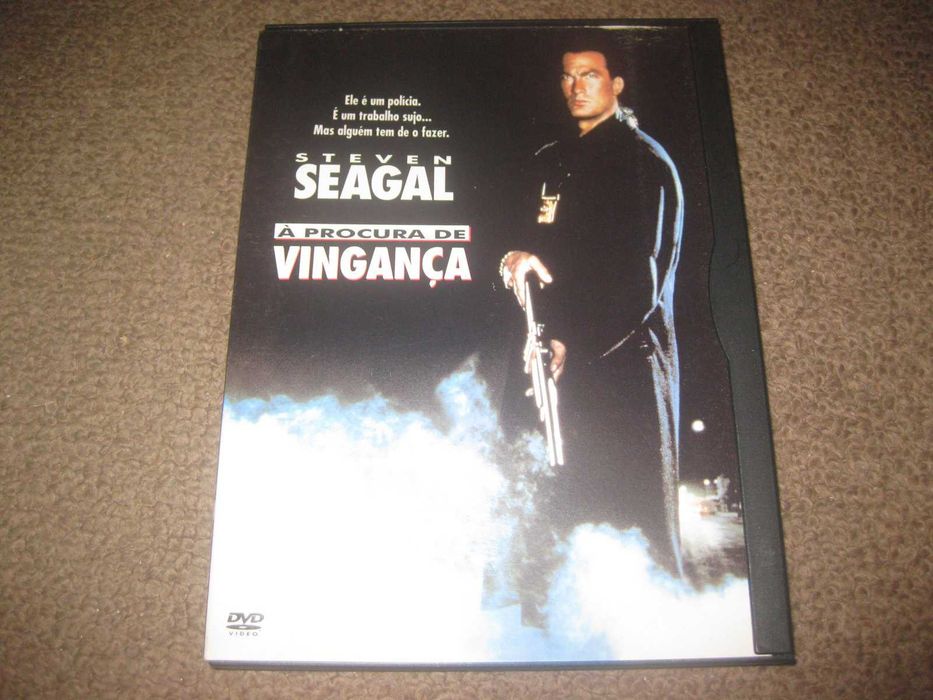 DVD "À Procura de Vingança" com Steven Seagal/Snapper/Raro!
